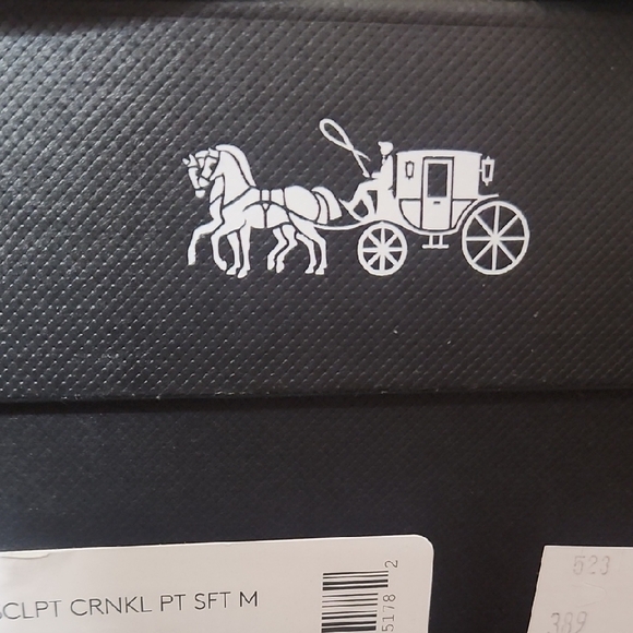 Coach Black Patent Leather Mary Jane Flats - Picture 2 of 6